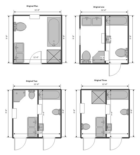 Free Editable Bathroom Floor Plan Examples And Templates Edrawmax