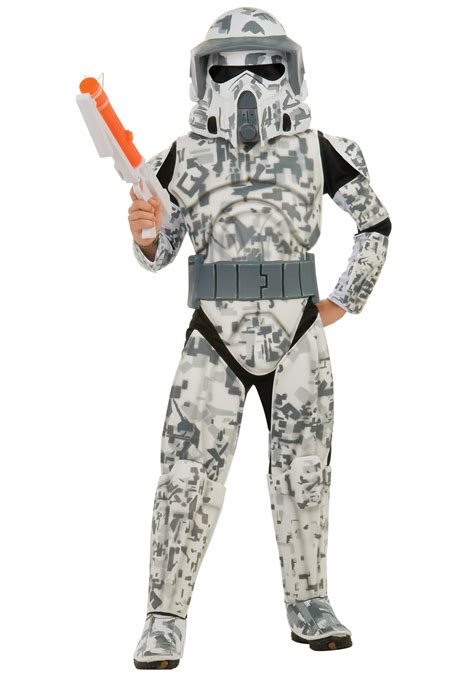 Childrens Arf Trooper Deluxe Costume Kids Clone Wars