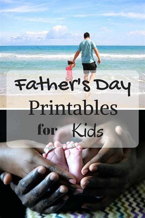Fathers Day Printables For Kids House Of Faucis Fathers Day