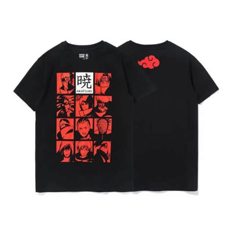 Naruto Akatsuki T Shirt Ws2402 Offical Merch Anime T Shirt