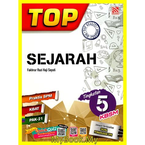 Buku Latihan Top One Pt Kssm Sejarah Tingkatan Shopee Malaysia My XXX