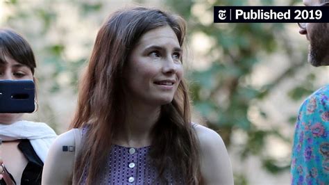 Amanda Knox Returns To Italy For First Time Since Her Acquittal The
