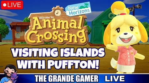 🔴live Animal Crossing New Horizons Visiting Viewer Islands With