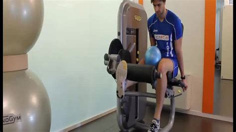 Video Leg extension destro (condropatia femoro-rotulea ...
