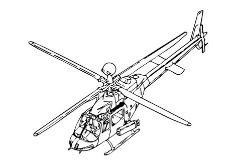 Kleurplaat helicopter. Gratis kleurplaten om te printen afb 11862.