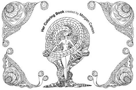 Download Niche Adult Coloring Book for Women Trends on Kickstarter -- Her Coloring Book | PRLog