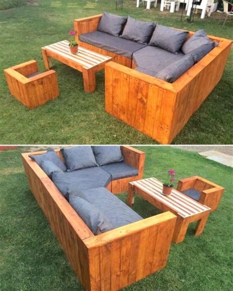 Diy Wood Pallet Outdoor Couch Ideas How To Make Diy