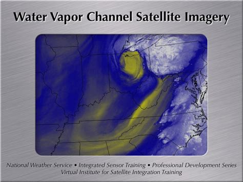 Rammb Visit Training Sessions Water Vapor Channel Satellite Imagery