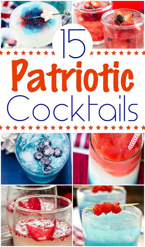 15 Patriotic Cocktails For Summer Wine In Mom Patriotic Cocktails 4th Of July Cocktails