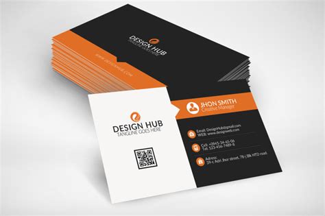 Create your business card now. Professional Business Card Template By Designhub ...