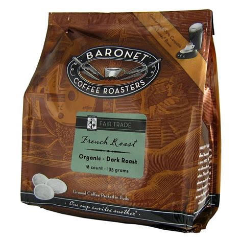 When coffee is brewed its has a 12 minutes shelf life before it degrades in quality, so one cup at a time equals the best cup each time. Baronet French Roast Soft Pods for Senseo | 18ct