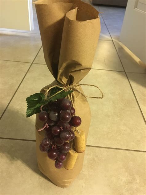 Wrapping A Wine Bottle Wine Bottle Crafty T Wrapping