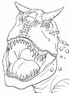 tiranosaurio rex para pintar niños indominus rex # ...