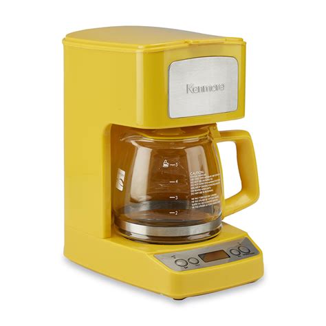 Kenmore 5 Cup Yellow Coffee Maker Shop Your Way Online Shopping