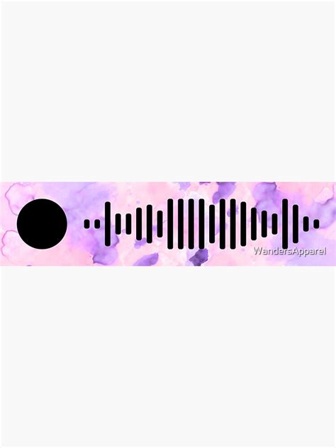 Olivia Rodrigo Spotify Scan Code Sticker By Wandersapparel Redbubble
