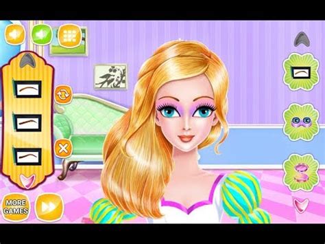 Do you want to learn how to prepare different hairstyles? Barbie Spa Salon Girl Games & Makeup Dress Up Hair | Fun ...