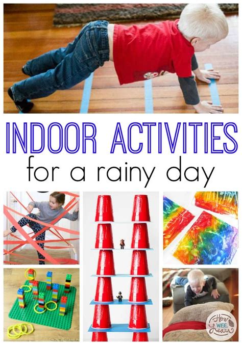 Rainy Day Activities Fun Rainy Day Activities Rainy Day Activities