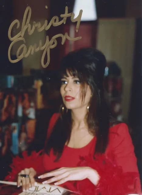 Rare Christy Canyon Adult Film Pornstar Signed Autographed Personal Picture Pic 24 95 Picclick