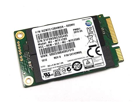 SAMSUNG Mzmte 128 Hmgr 000 MV 128 GB SSD MSATA EBay