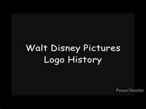 Walt Disney Pictures Logo History Youtube