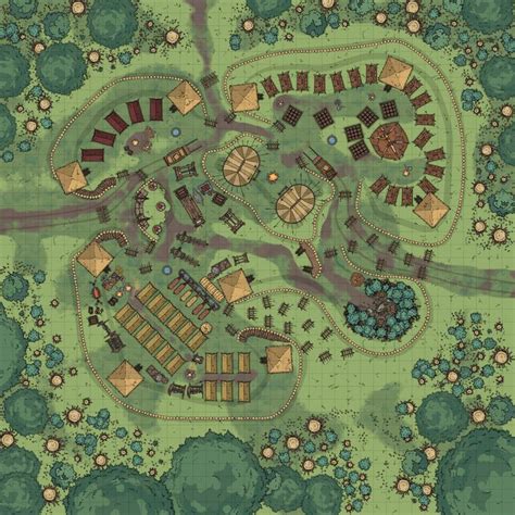 Encampment Dnd World Map Fantasy City Map Fantasy Map