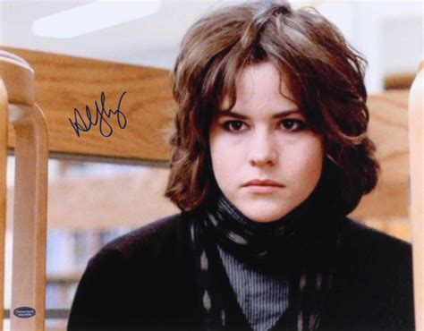 Ally Sheedy Signed The Breakfast Club 11x14 Photo Schwartz Coa Pristine Auction