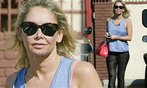 kym johnson steps out without makeup after dancing with the stars rehearsals daily mail online