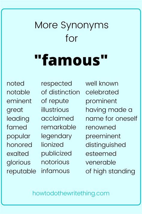 More Synonyms For Famous Writing Tips Essay Writing Skills Good