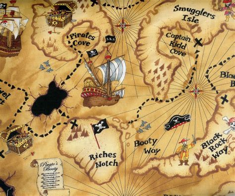 Printable Pirate Treasure Map Printable World Holiday