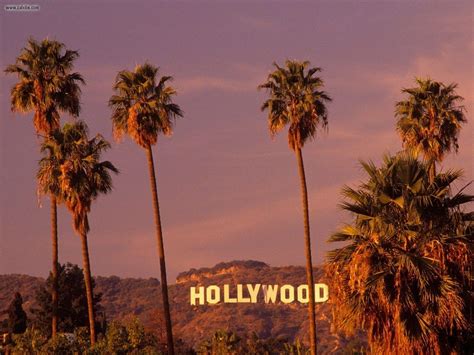 Лос Анджелес звездные холмы Путешествуем вместе Hollywood Sign