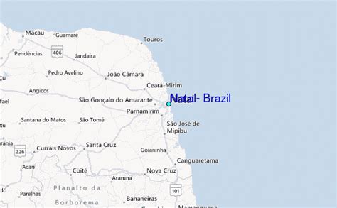 Natal Brazil Tide Station Location Guide