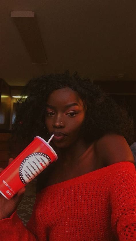 Black Girl Aesthetic Instagram Dark Skin Beautiful Black Women