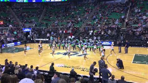 Utah Jazz Drumline And Jazz Dancers Halftime 1416 Youtube