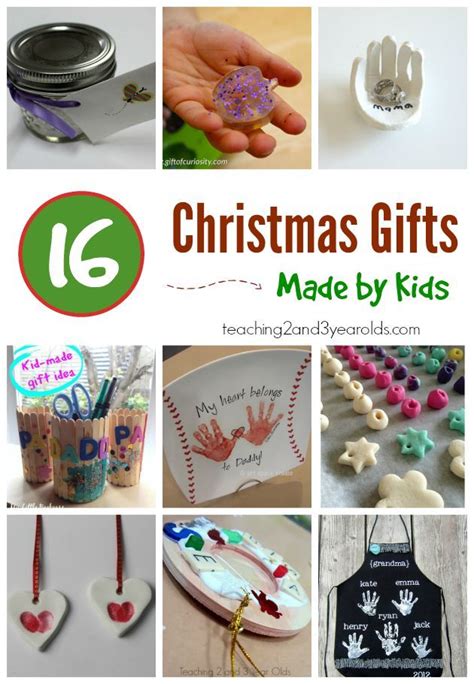 Maybe you would like to learn more about one of these? 20 Easy Kid Made Christmas Gifts | Toddler christmas gifts ...