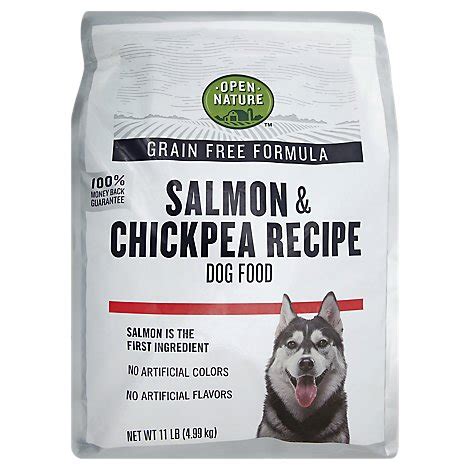 Searching for best canned dog food? Open Nature Dog Food Grain Free Salmon & Chickpea Recipe ...