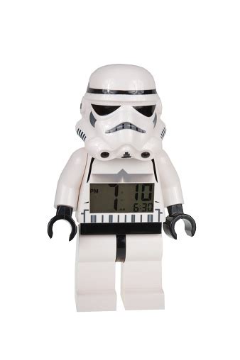 Stormtrooper Lego Minifigure Alarm Clock Stock Photo Download Image