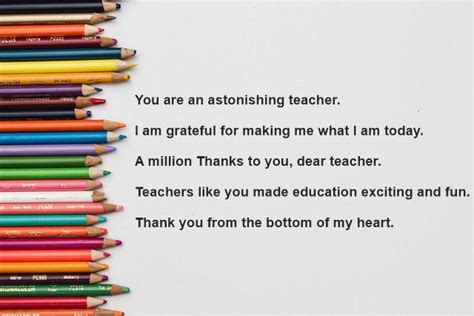 Splendid Thank You Messages For Teachers With Images Thanksgiving Day