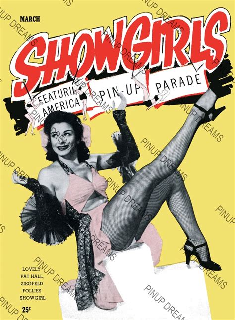 Vintage Burlesque Poster Art Print Showgirls Magazine Etsy