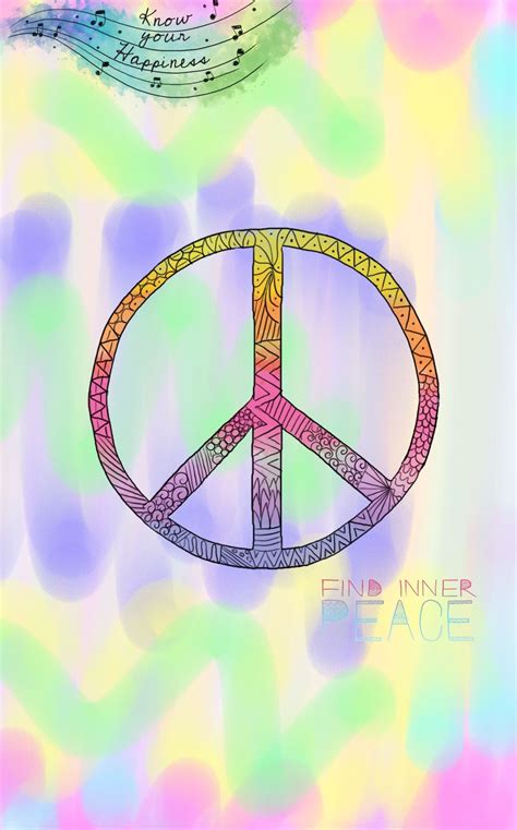 Peace Hippie Cute Girly By Rose Peace Sign Art Peace Peace Love