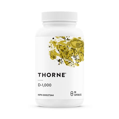 Vitamin D 1000 And Reviews Thorne