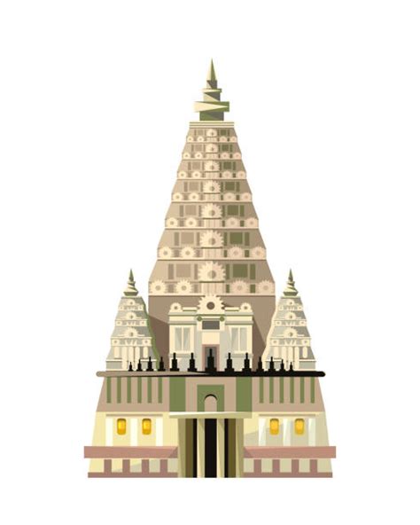 Indian Temple Illustrations Royalty Free Vector Graphics And Clip Art
