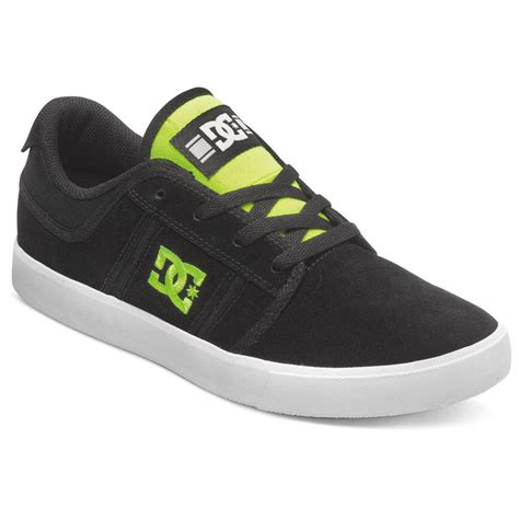 Dc Rob Dyrdek Grand Mens Skateboard Shoes Blackfluorescent Yellow