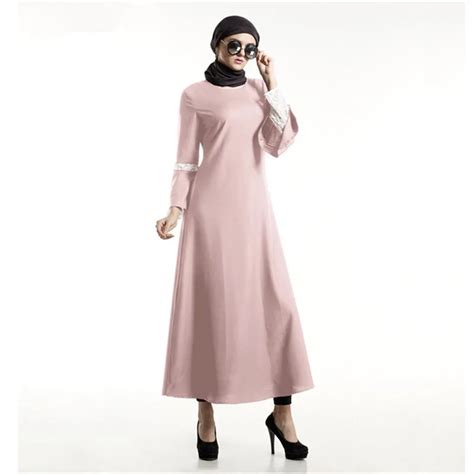 Hot Selling Middle East Female Long Sleeve Ethnic Muslim Abaya Maxi