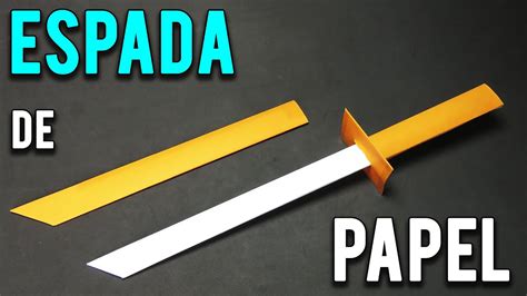 Como Fazer Espadas De Papelão
