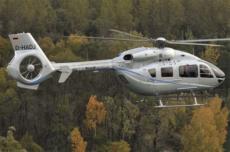 Eurocopter Introduces Its Ec130 T2 And Ec145 T2 Helicopters To The Uk