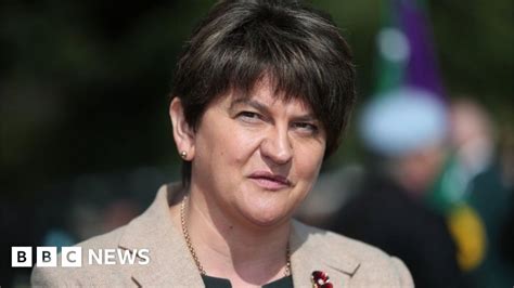 Arlene Foster Says She Will Not Seek Westminster Seat Bbc News