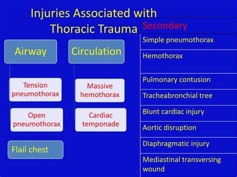 Thoracic Trauma And Pain Management