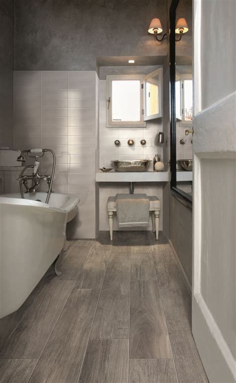 How To Choose The Right Bathroom Floor Tile Ideas For Various Designs Faux Wood Tiles
