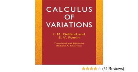 Gelfand Fomin Calculus Of Variations Pdf
