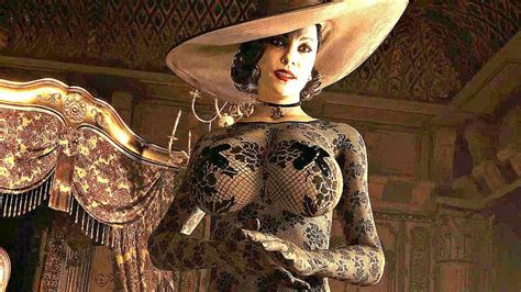 Lady Dimitrescu New Sexy Mods Ultra Bikini Costume Mod Resident Evil Village Cutscenes